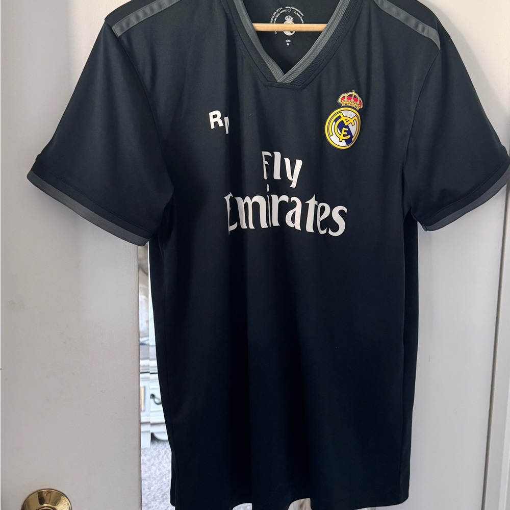 Real Madrid Soccer Jersey with V-Neck